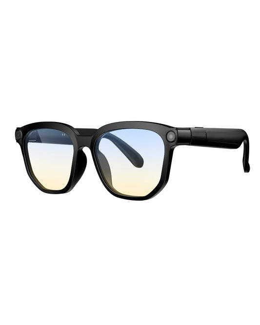 Ai106 Smart Glasses with Bluetooth and AI Translator Voice Control 6MP Camera WIFI Bluetooth Connectivity Touchscreen Real-time Translation